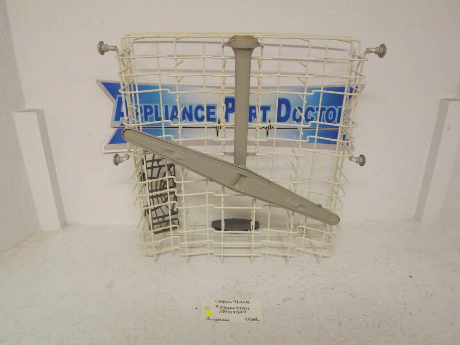 Frigidaire Dishwasher 5304498211 154319524 Upper Rack Used Frigidaire Dishwasher 5304498211 154319524 Upper Rack Used